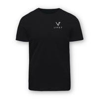 Lyfe7 slim fit men’s tee (black)