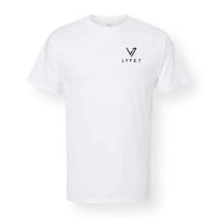 Lyfe7 slim fit men’s tee (white)