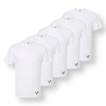Lyfe7 Slim Fit White Tee (5 pack)