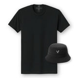 Lyfe7 luxe bucket hat (black) Shirt not included