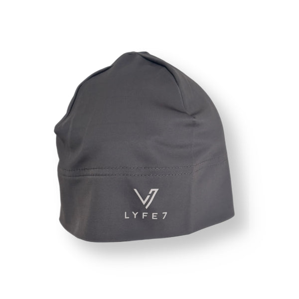Lyfe7 multi purpose beanie (light grey)