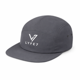 Lyfe7 (Full logo) Performance Nylon Cap (Charcoal Gray)