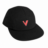 Lyfe7 Performance Nylon Cap (BLACK/ RED)